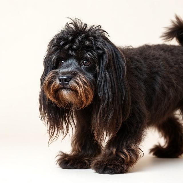 Antes del servicio: Poodle · Corte estilo